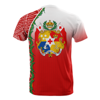 Tonga T Shirt Tonga Flag Royal Crown - Polynesian Pride