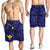 Hawaii Men's Short - Hawaii Kanaka Maoli And Map ( Blue) - Polynesian Pride