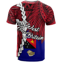 Papua New Guinea West New Britain Province Polynesian T Shirt Tribal Wave Tattoo - Polynesian Pride