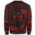 Fiji Polynesian Sweater - Red Tribal Wave - Polynesian Pride