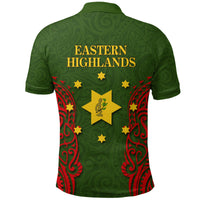Papua New Guinea Eastern Highlands Province Independence Pride Polo Shirt LT12 - Polynesian Pride