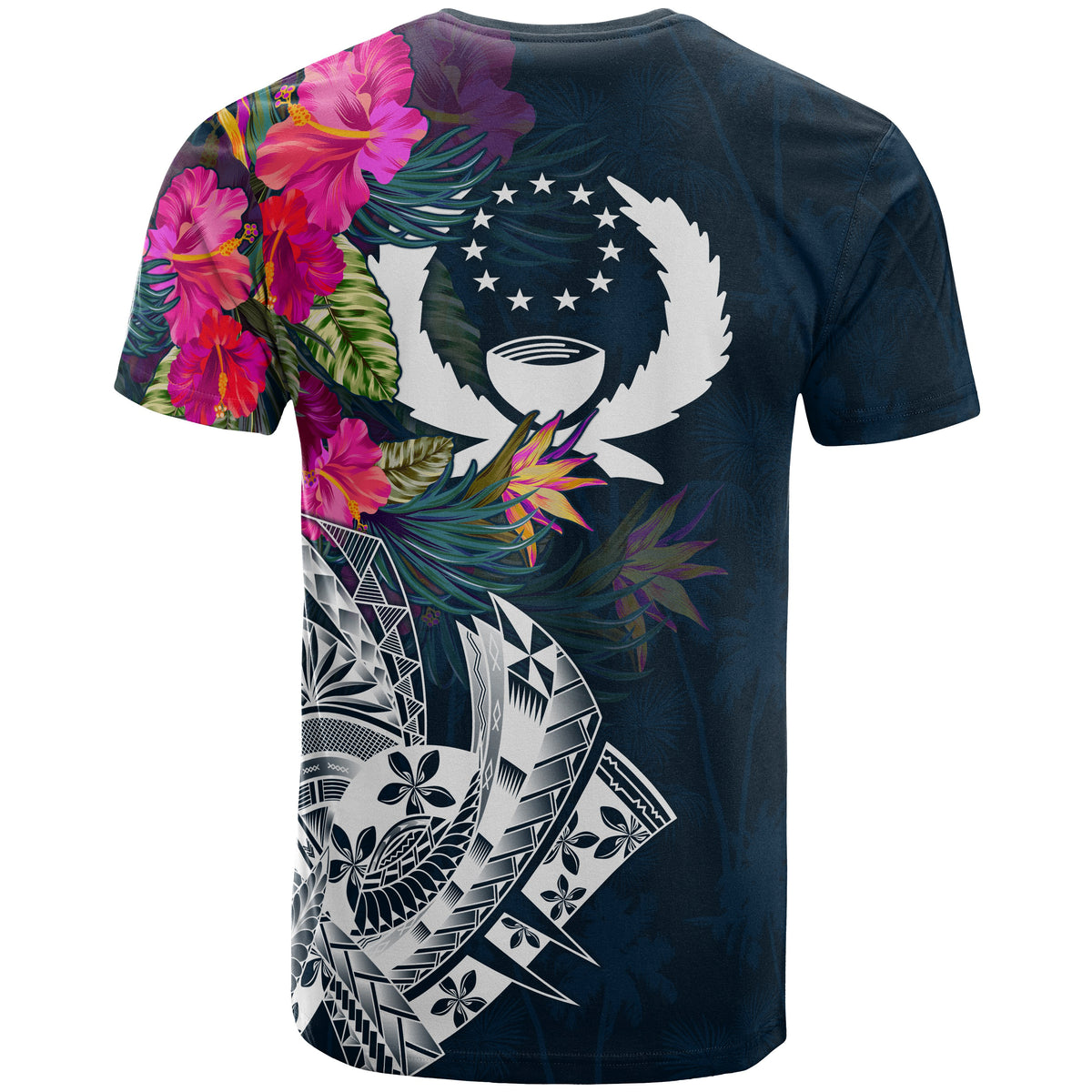 Pohnpei T Shirt Pohnpei Summer Vibes - Polynesian Pride