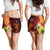 Kosrae Women's Shorts - Tribal Tuna Fish - Polynesian Pride