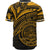 Palau Baseball Shirt - Gold Color Cross Style - Polynesian Pride