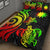 Nauru Quilt Bed Set - Reggae Tentacle Turtle - Polynesian Pride