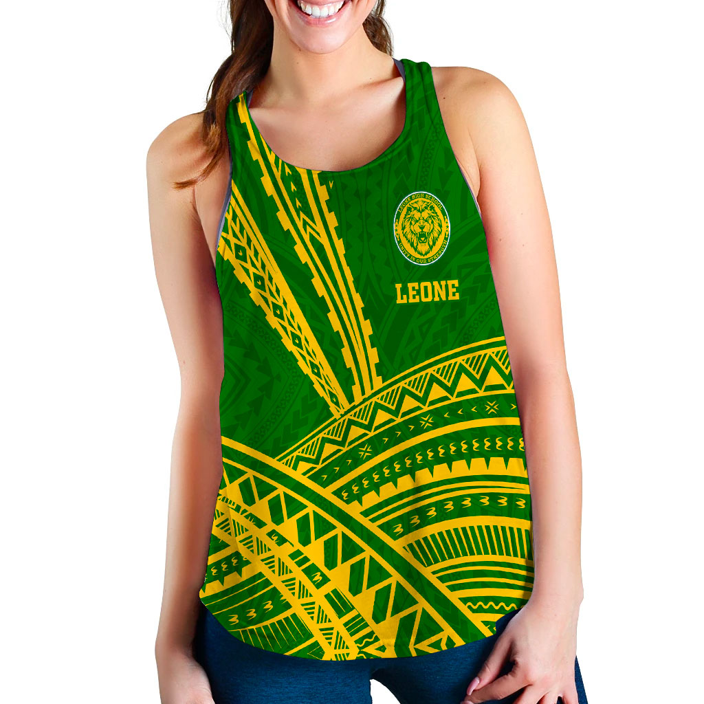 Leone High School Pride Women Tank Top - LT12 - Polynesian Pride