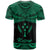 Kosrae Polynesian Custom T Shirt Kosrae Pride Green Version - Polynesian Pride