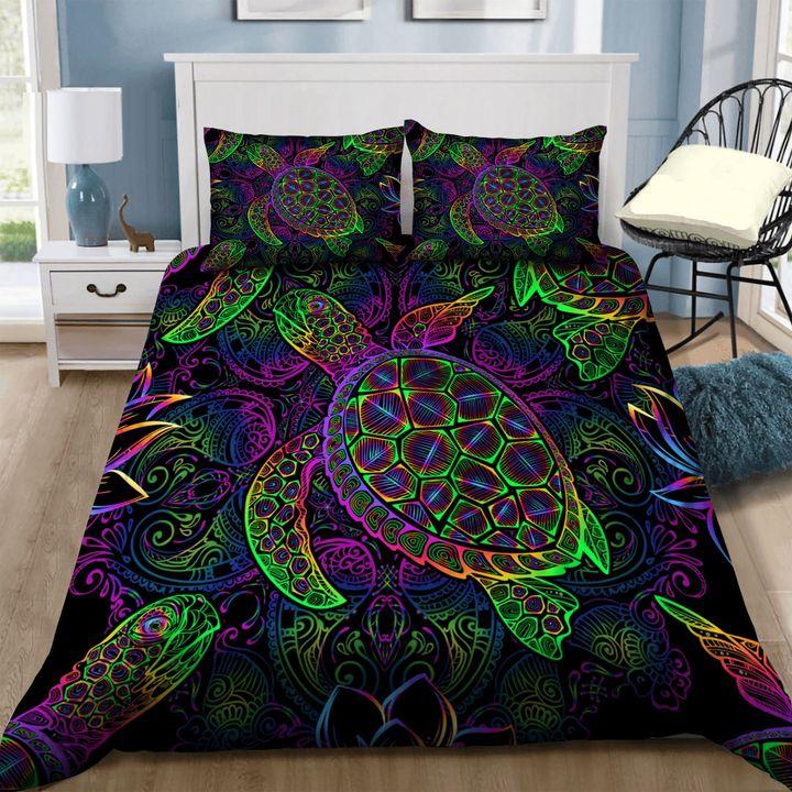 Hawaii Turtle Bedding Set - Corlorful - AH Black - Polynesian Pride