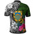 Tavalu Custom Polo Shirt Turtle Plumeria Banana Leaf - Polynesian Pride