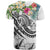 Fiji Polynesian T Shirt Summer Plumeria (White) - Polynesian Pride