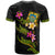 Tuvalu Polynesian Custom T Shirt Plumeria Tribal - Polynesian Pride