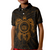 Hawaii Polynesian Polo Shirt Vintage Polynesian Turtle (Golden) - Polynesian Pride