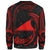 Tokelau Polynesian Sweater - Red Tribal Wave - Polynesian Pride