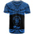 Niue Polynesian Custom T Shirt Niue Pride Blue Version - Polynesian Pride