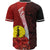 New Caledonia Polynesian Baseball Shirt - Coat Of Arm With Hibiscus - Polynesian Pride