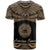 American Samoa Polynesian Custom T Shirt American Samoan Pride Gold Version - Polynesian Pride