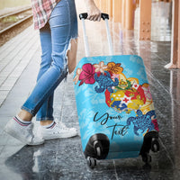 Tonga Custom Personalised Luggage Covers - Tropical Style - Polynesian Pride