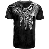 Polynesian Hawaii Custom T shirt Polynesian Wings (White) - Polynesian Pride