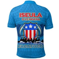American Samoa Polo Shirt Iseula o le Moana of Fagatogo Pride LT12 - Polynesian Pride