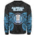 Marshall Islands Polynesian Custom Personalised Sweater - Spirit Style Blue - Polynesian Pride