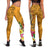 Samoa Legging - Turtle Plumeria (Gold) - Polynesian Pride