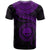 Federated States of Micronesia Polynesian Custom T Shirt FSM Waves (Purple) - Polynesian Pride