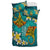 New Caledonia Polynesian Bedding Set - Manta Ray Ocean - Polynesian Pride