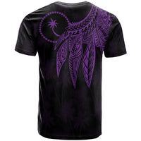 Chuuk T Shirt Polynesian Wings (Purple) - Polynesian Pride