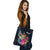 Fiji Polynesian Tote Bag - Tropical Flower Tote Bag One Size Blue - Polynesian Pride