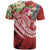 YAP Polynesian T Shirt Summer Plumeria (Red) - Polynesian Pride