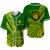 (Custom Personalised) Leone High School Pride Baseball Jersey - LT12 Green - Polynesian Pride