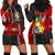 Tonga Hoodie Dress Tongan Pattern Mix Polynesian LT13 Women Red - Polynesian Pride