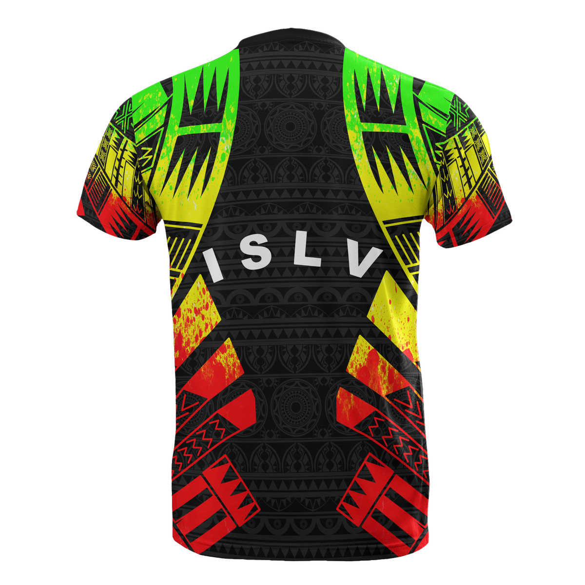 Society Islands T Shirt Society Islands Flag Polynesian Tattoo Reggae Style - Polynesian Pride