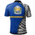 Nauru Custom Polo Shirt Coat Of Arm and Polynesian Patterns - Polynesian Pride