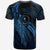 Chuuk Polynesian Custom T Shirt Legend Blue Version - Polynesian Pride