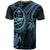 Guam Custom T Shirt Blue Turtle - Polynesian Pride