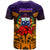 Samoa T Shirt Hibiscus With Tribal LT12 - Polynesian Pride