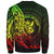 Niue Sweatshirt - Polynesian Pattern Style Reggae Color - Polynesian Pride