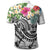 Guam Polynesian Polo Summer Plumeria (White) - Polynesian Pride