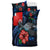 Wallis and Futuna Polynesian Bedding Set - Blue Turtle Hibiscus - Polynesian Pride