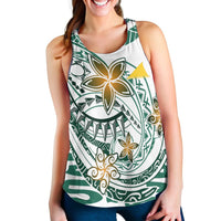 Tokelau Women's Racerback Tank - Spring Style - Polynesian Pride