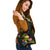 Cook Islands Polynesian Shoulder Handbag - Plumeria Tribal - Polynesian Pride