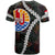 Tahiti Polynesian T Shirt Chain Polynesian - Polynesian Pride