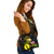 New Caledonia Polynesian Shoulder Handbag - Plumeria Tribal - Polynesian Pride