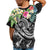 Fiji Polynesian T Shirt Summer Plumeria (Black) - Polynesian Pride