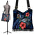 Vanuatu Polynesian Boho Handbag - Blue Turtle Hibiscus - Polynesian Pride