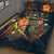 Chuuk Polynesian Personalised Quilt Bed Set - Legend of Chuuk (Blue) - Polynesian Pride