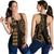 Hawaii Coat of Arm Women's Racerback Tank Gold Gold - Polynesian Pride