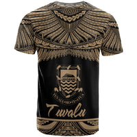 Tuvalu Polynesian T Shirt Tuvaluan Pride Gold Version - Polynesian Pride