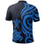 Polynesian Hawaii Polo Shirt Blue Kanaka Maoli Tentacle Turtle - Polynesian Pride